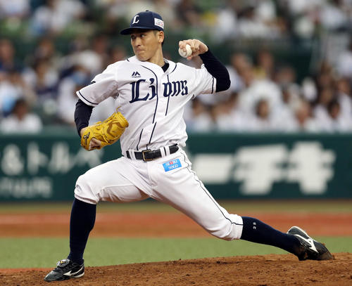 西武小石博孝（2018年5月12日撮影）