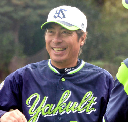 ヤクルト高津監督（2019年10月21日撮影）