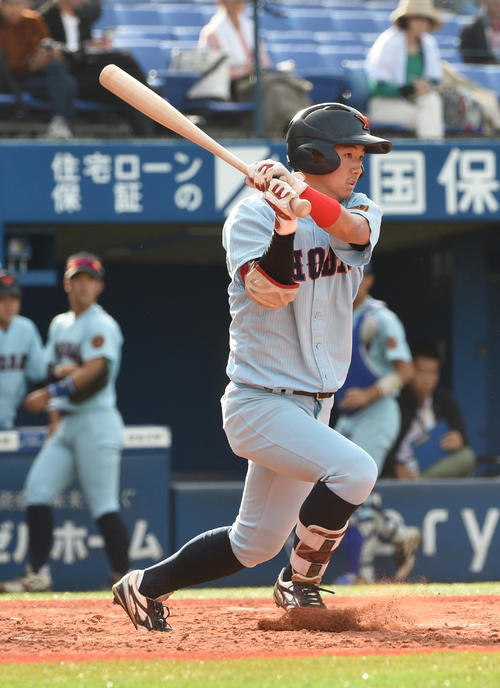 横浜商大・浅見遼太郎（2019年10月28日）
