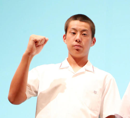 敦賀気比・上間洸太（2019年8月2日）
