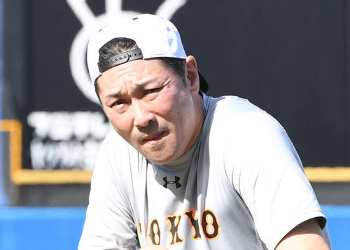 巨人元木大介ヘッドコーチ（2019年9月8日撮影）