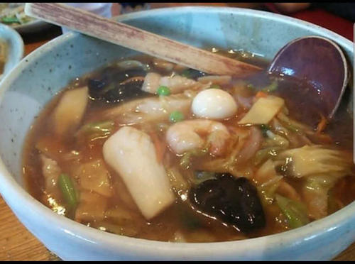 巨人大竹がオススメする広東麺（本人提供）