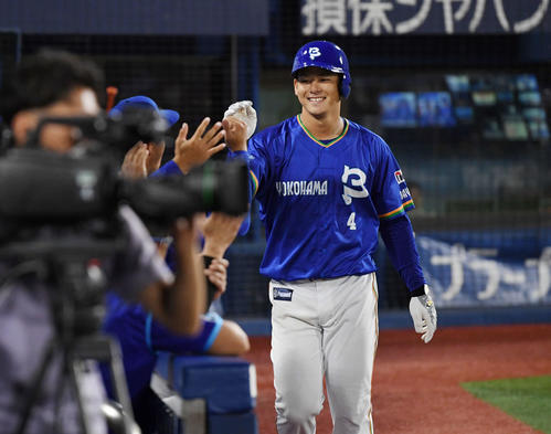 DeNA伊藤裕季也（2019年8月10日撮影）