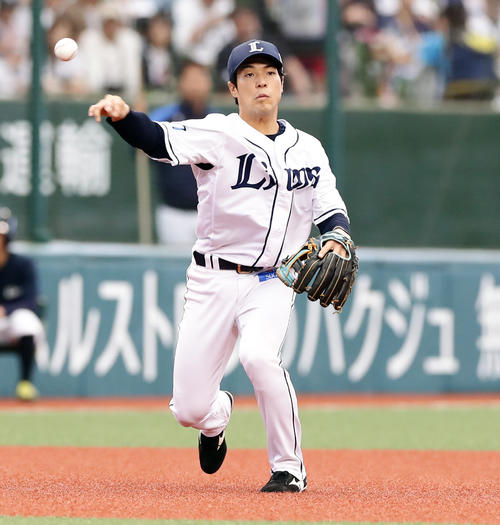 西武山野辺翔（2019年5月5日撮影）