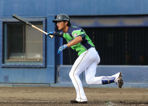 日本ハム白村明弘（2019年7月21日撮影）