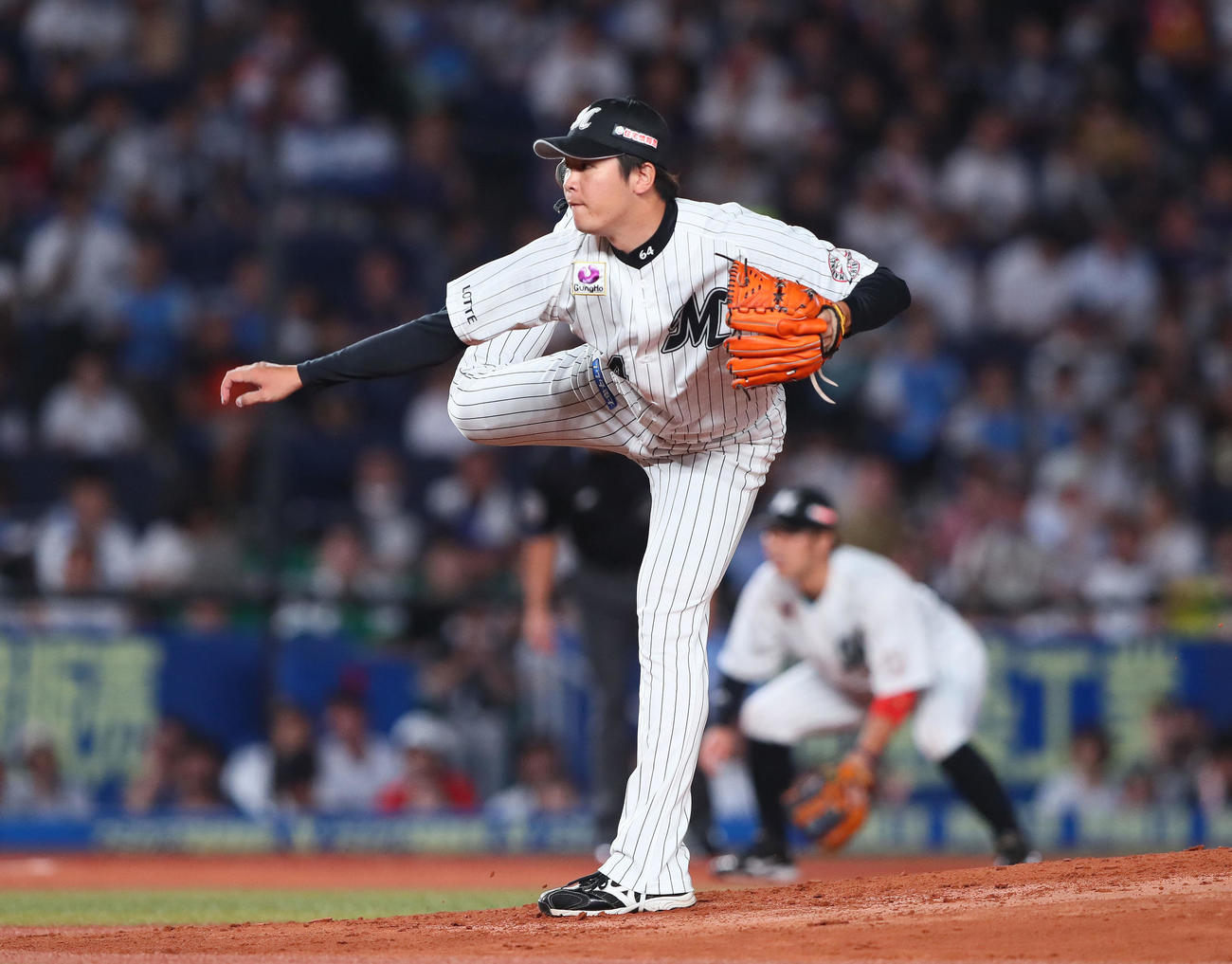 ロッテ二木康太（2019年9月24日撮影）
