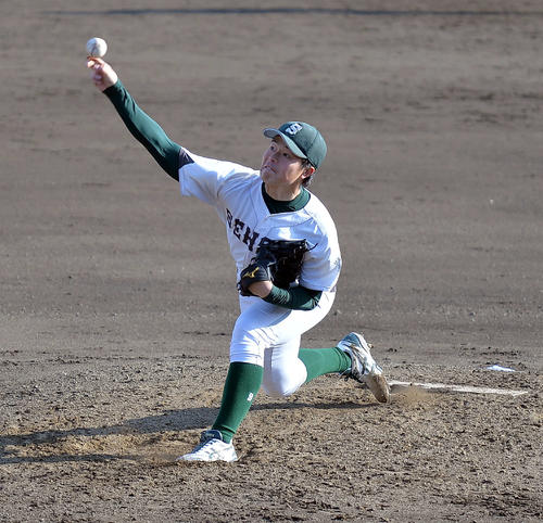 4月　日大工学部を完封する石巻専大・菅野