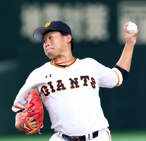巨人田口麗斗