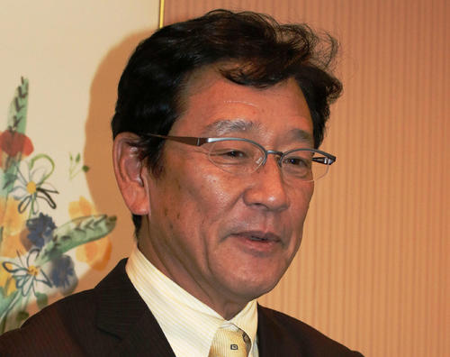 日本ハム栗山監督（2019年10月16日撮影）