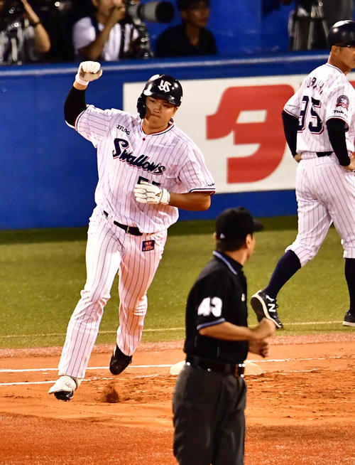 ヤクルト村上宗隆（2019年9月4日撮影）