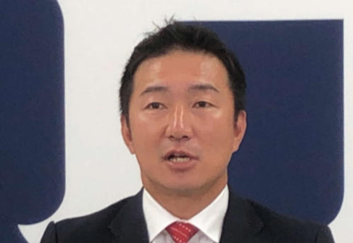 広島横山竜士コーチ（2019年10月21日撮影）