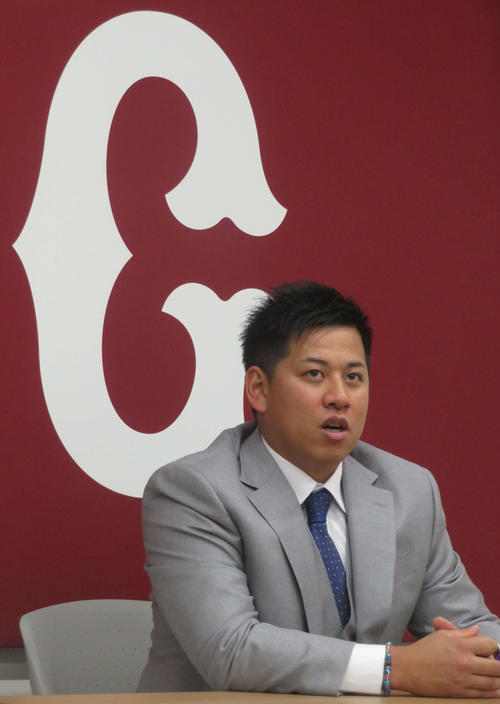 巨人戸根千明（2019年12月5日撮影）