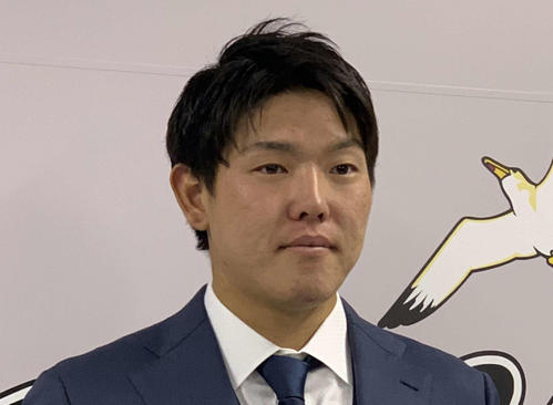 ロッテ安田尚憲（2019年12月20日撮影）