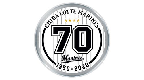 ロッテが今季行う「70周年チャンピオンシリーズ」のロゴマーク（球団提供）