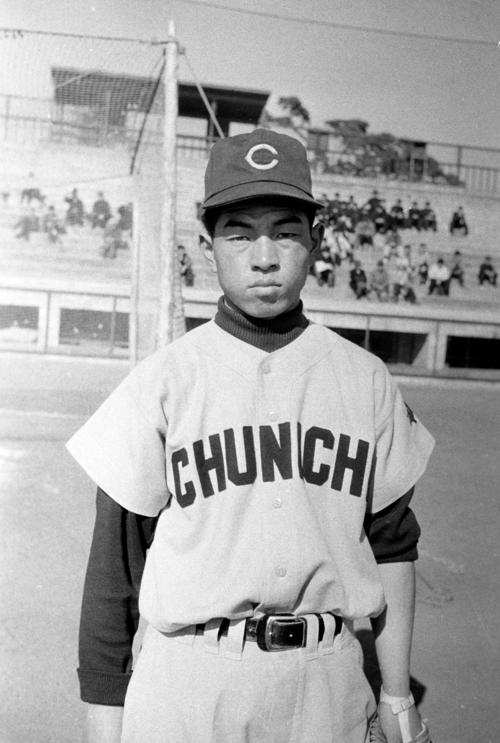 60年、中日に入団した当時の高木守道氏