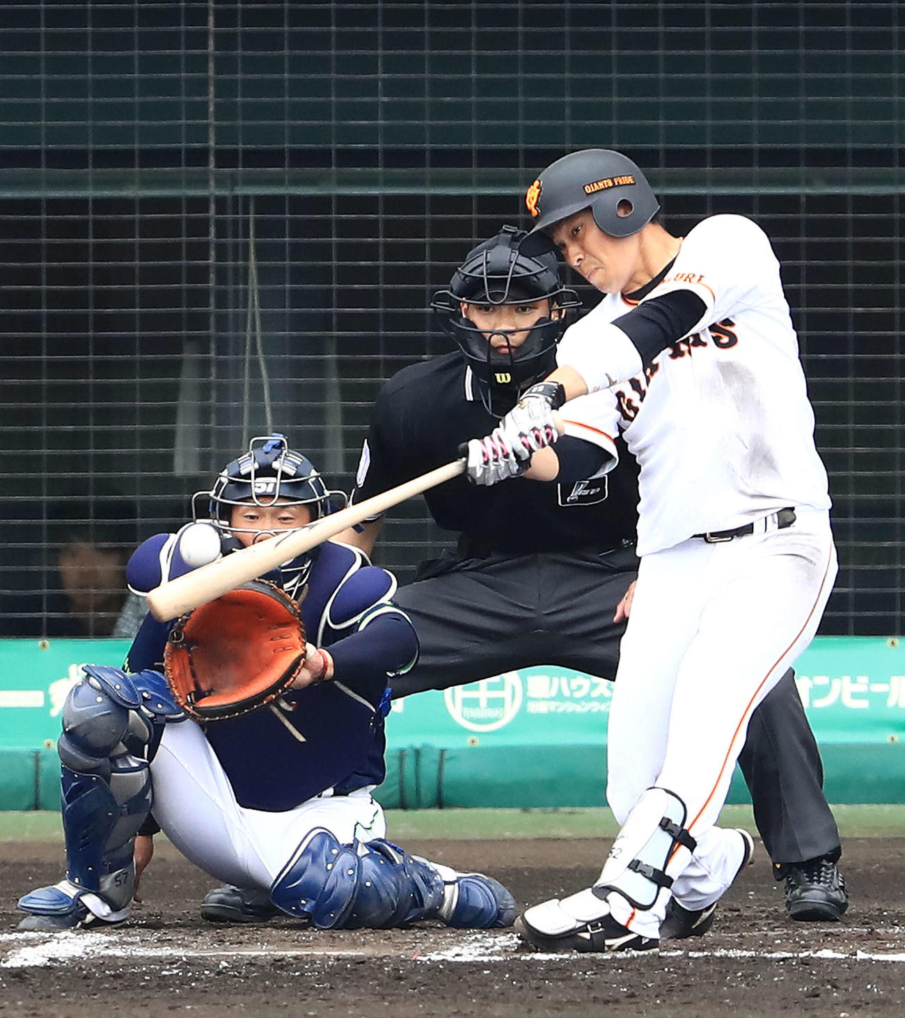 巨人北村拓己（2018年2月21日撮影）