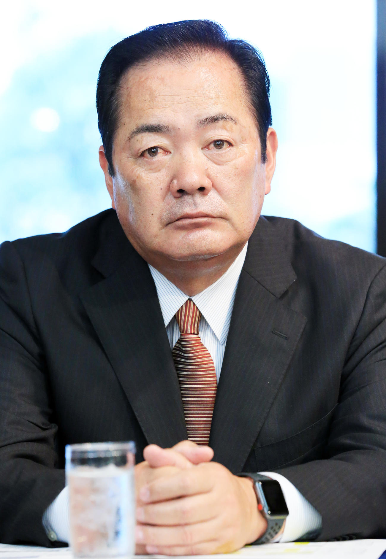 北別府学氏（2018年10月29日撮影）