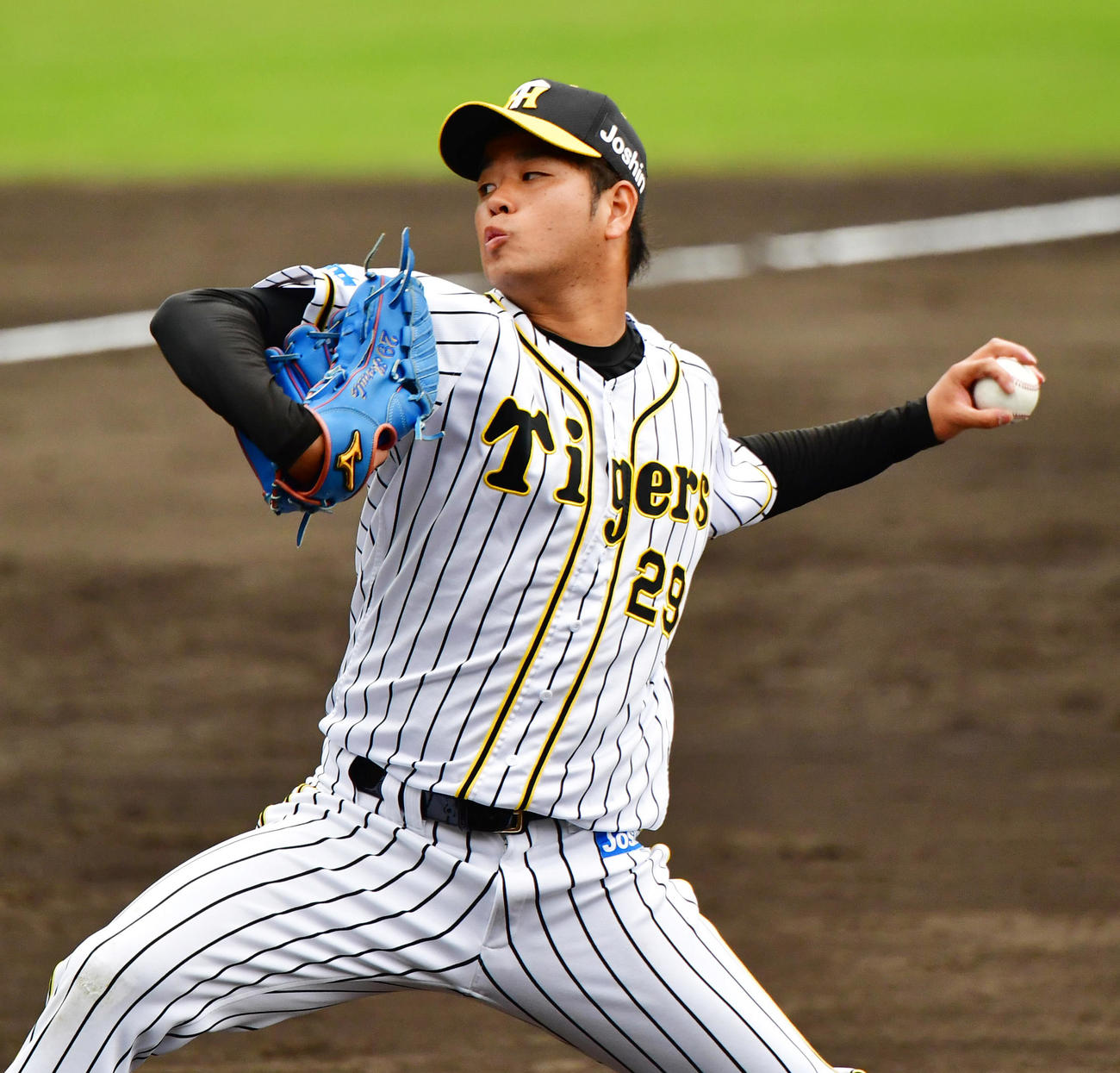 阪神高橋遥人（2019年11月7日撮影）