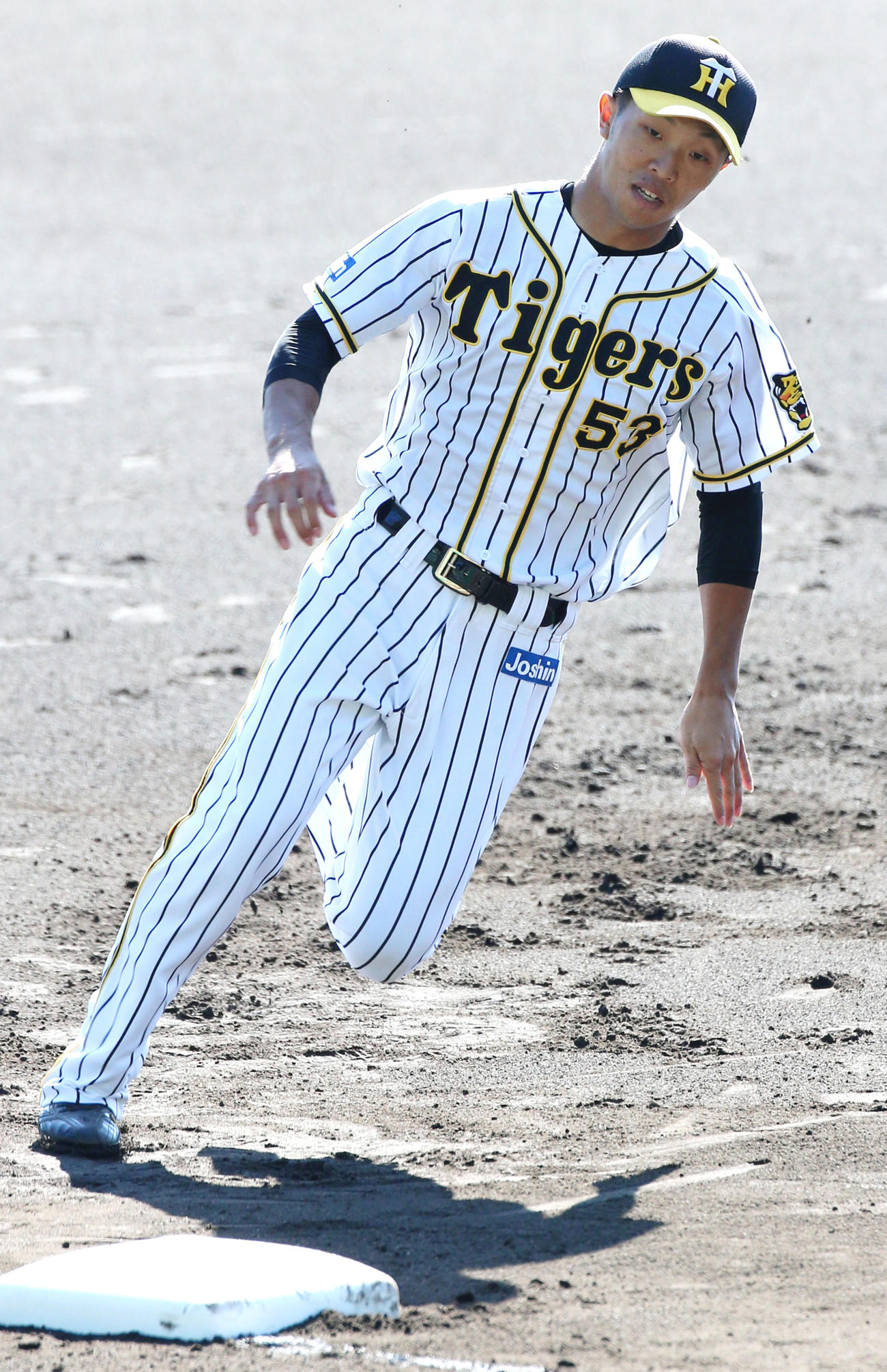 阪神島田海吏（2018年11月6日撮影）