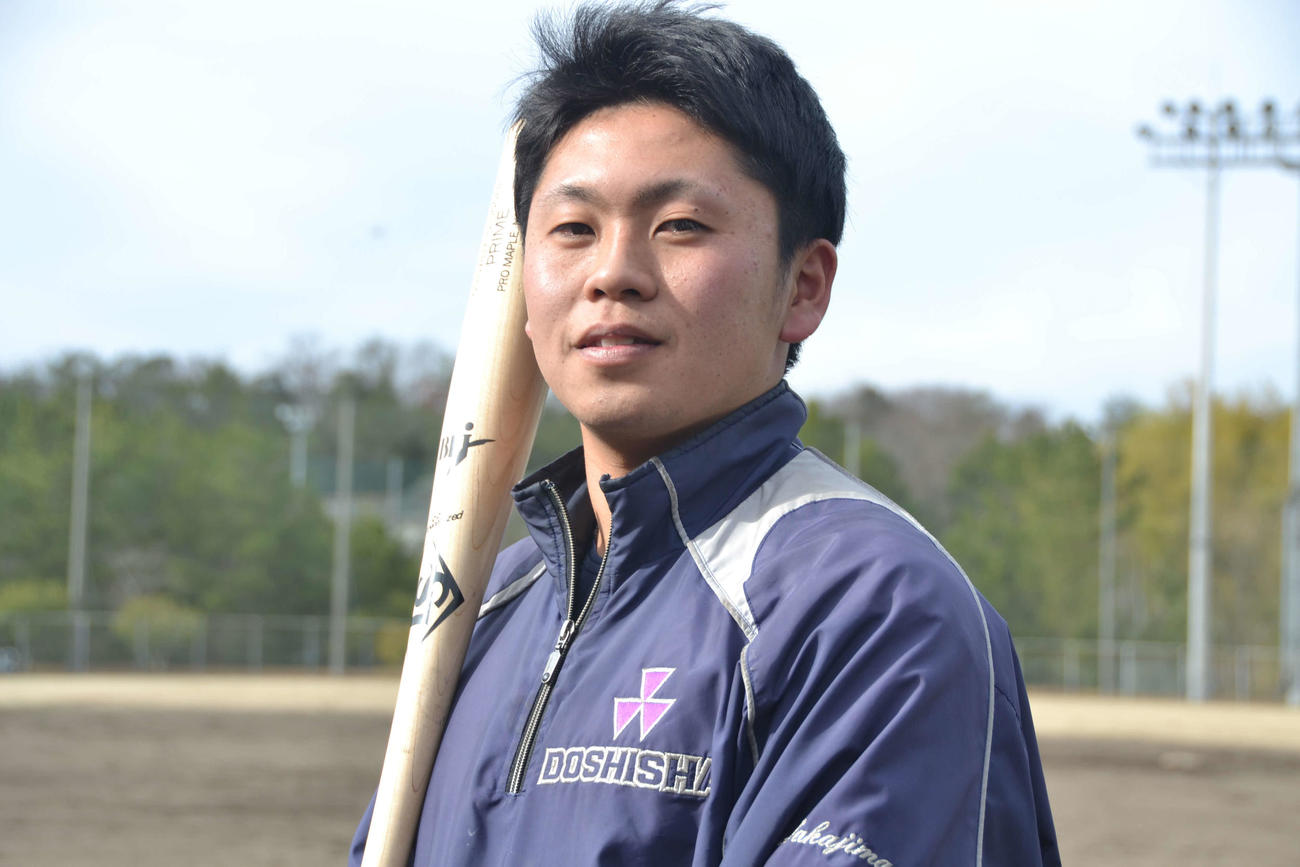 今秋ドラフト候補の一角、俊足外野手の同大・小川