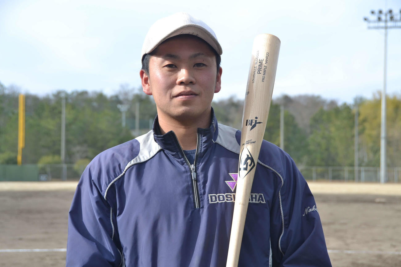 今秋ドラフト候補の一角、俊足外野手の同大・小川