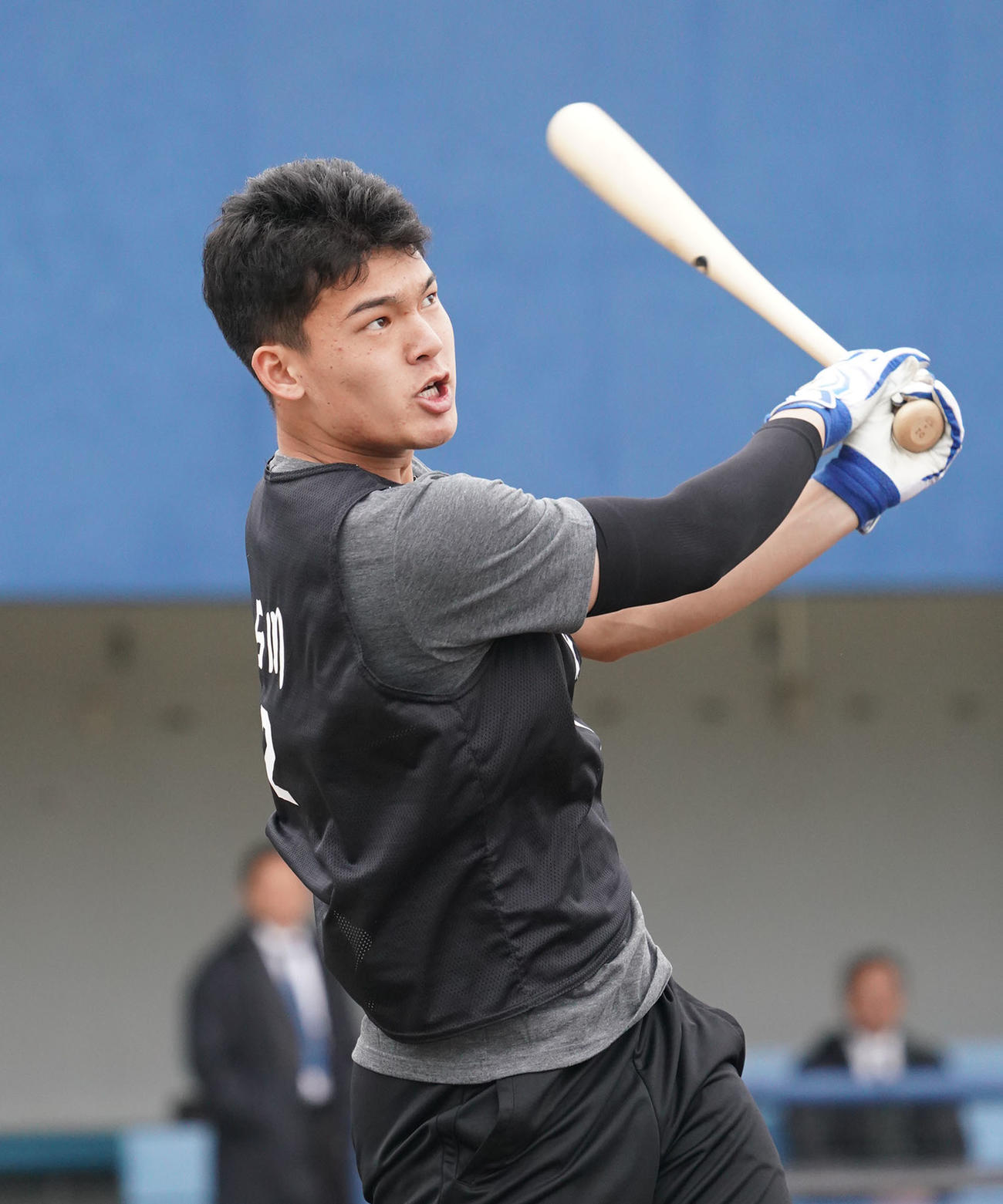 中日石川昂弥（2020年1月17日撮影）