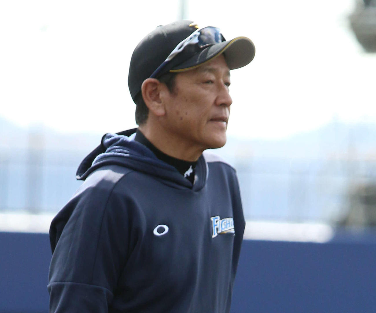 日本ハム栗山監督（2020年2月1日撮影）