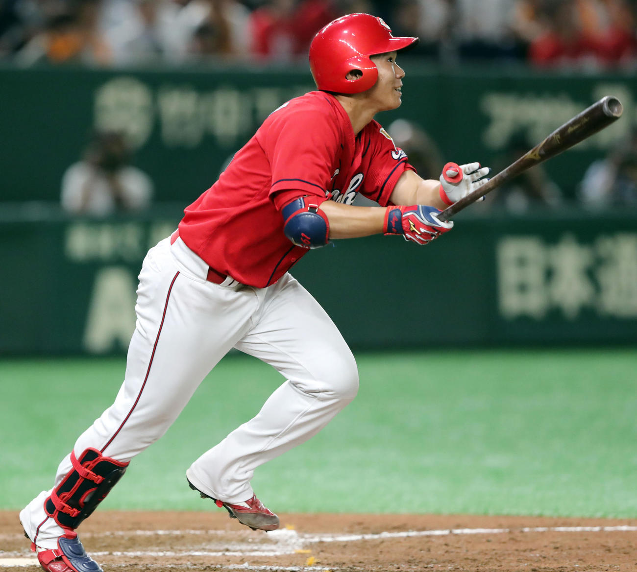 広島坂倉将吾（2019年8月1日撮影）