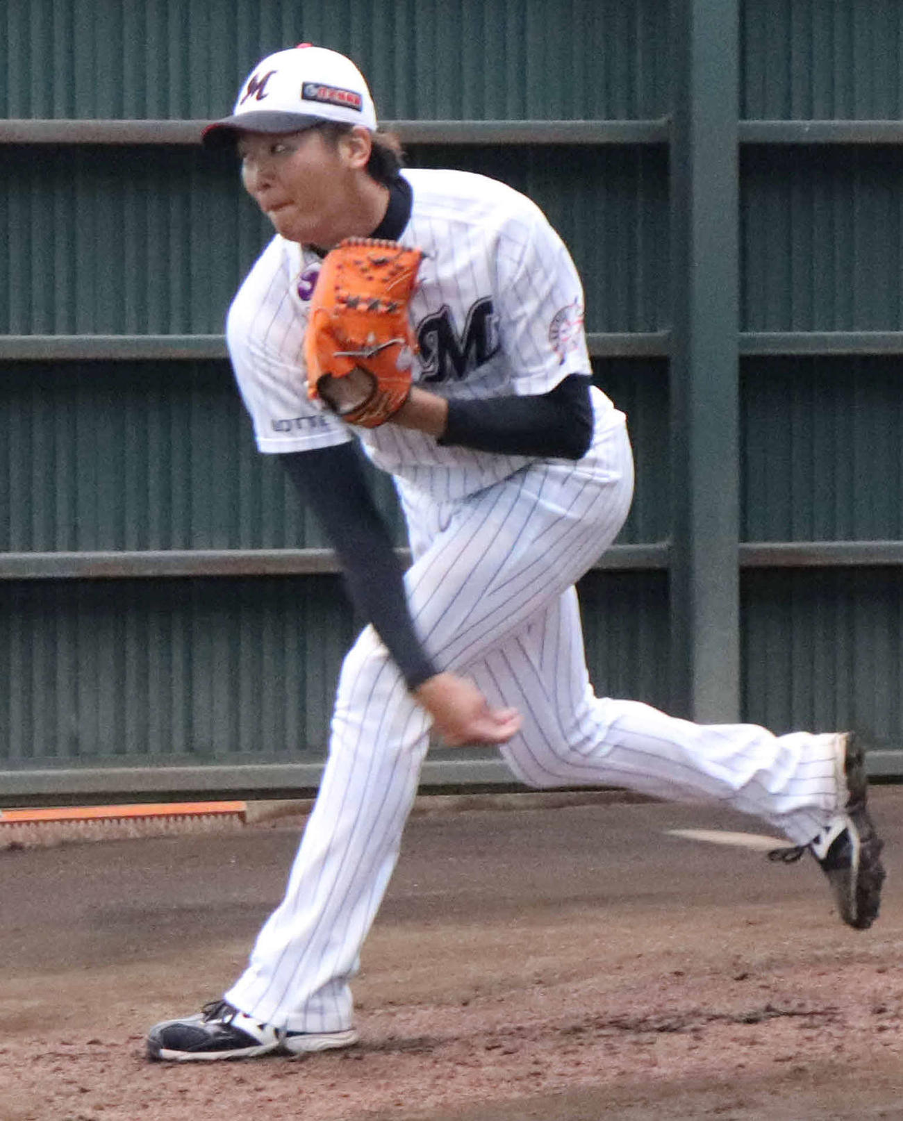 ロッテ二木康太（2019年11月3日撮影）