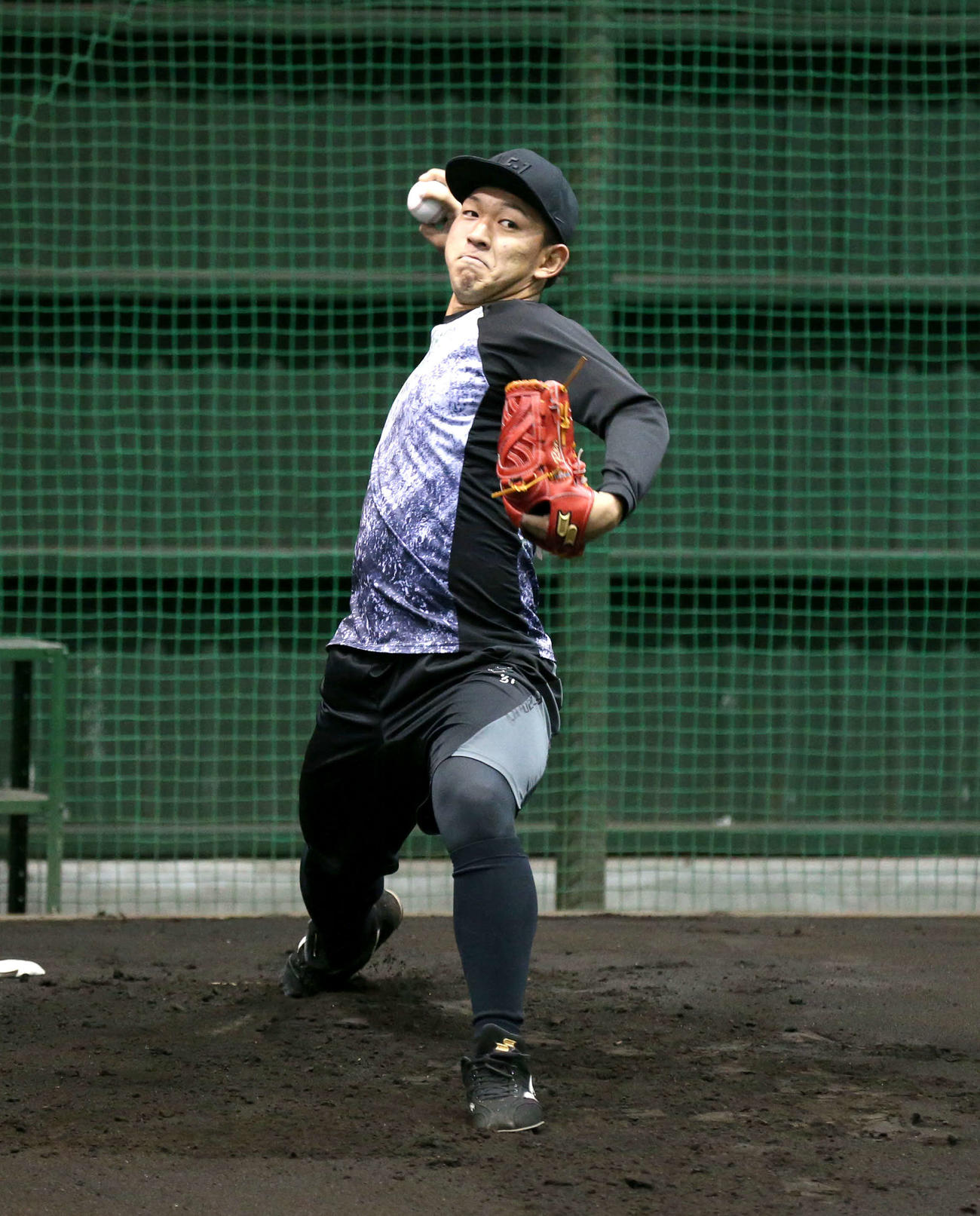 日本ハム柿木蓮（2020年1月11日撮影）