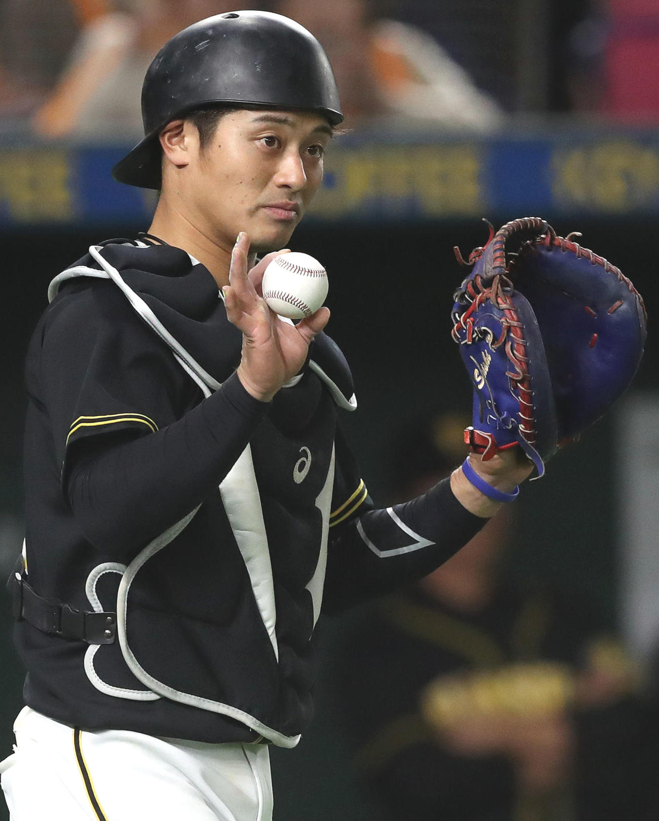 阪神坂本誠志郎（2019年4月4日撮影）