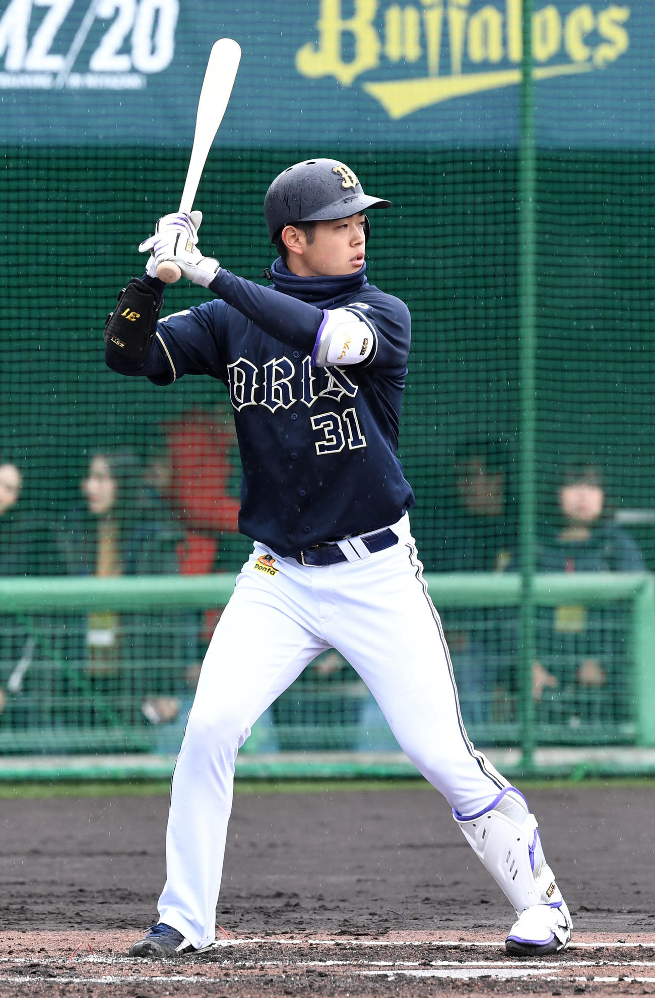 シート打撃で活躍した太田（撮影・前岡正明）