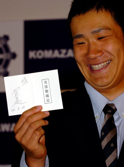 さらばノムさん 楽天マー君との出会い 写真特集４ プロ野球ライブ速報まとめ写真ニュース 日刊スポーツ