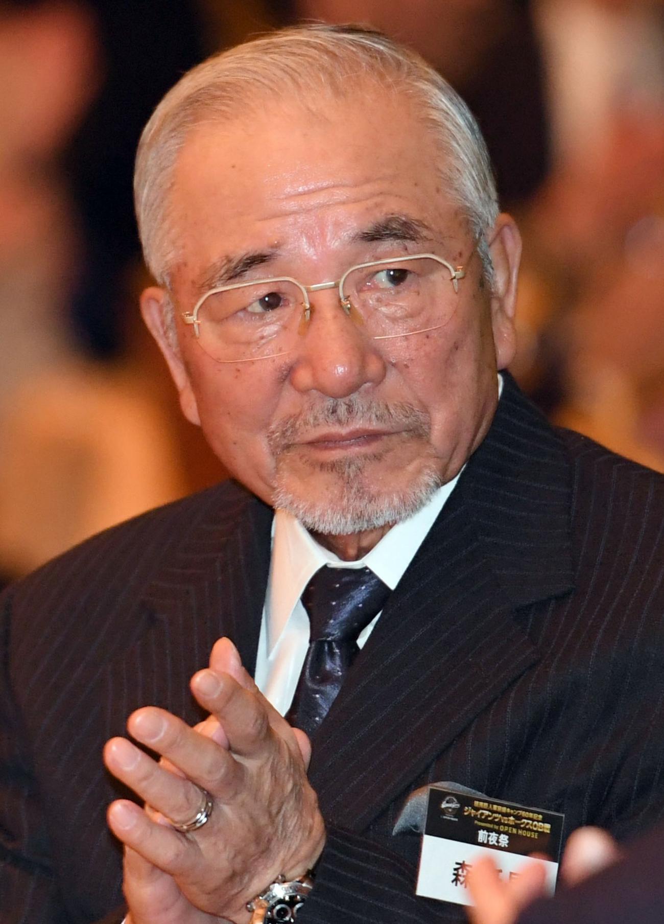 森祗晶氏（2018年2月9日撮影）