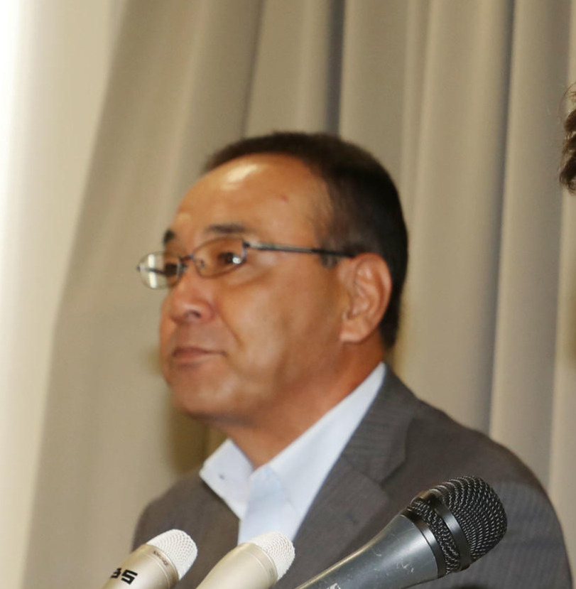 木戸球団本部部長（2018年7月28日撮影）