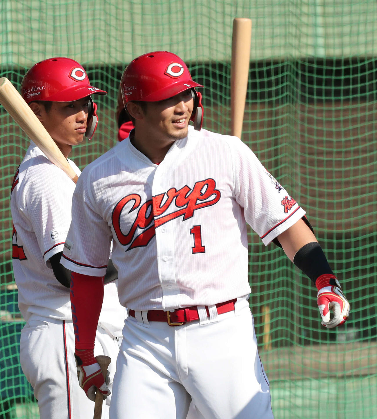 広島鈴木誠也（2020年2月5日撮影）