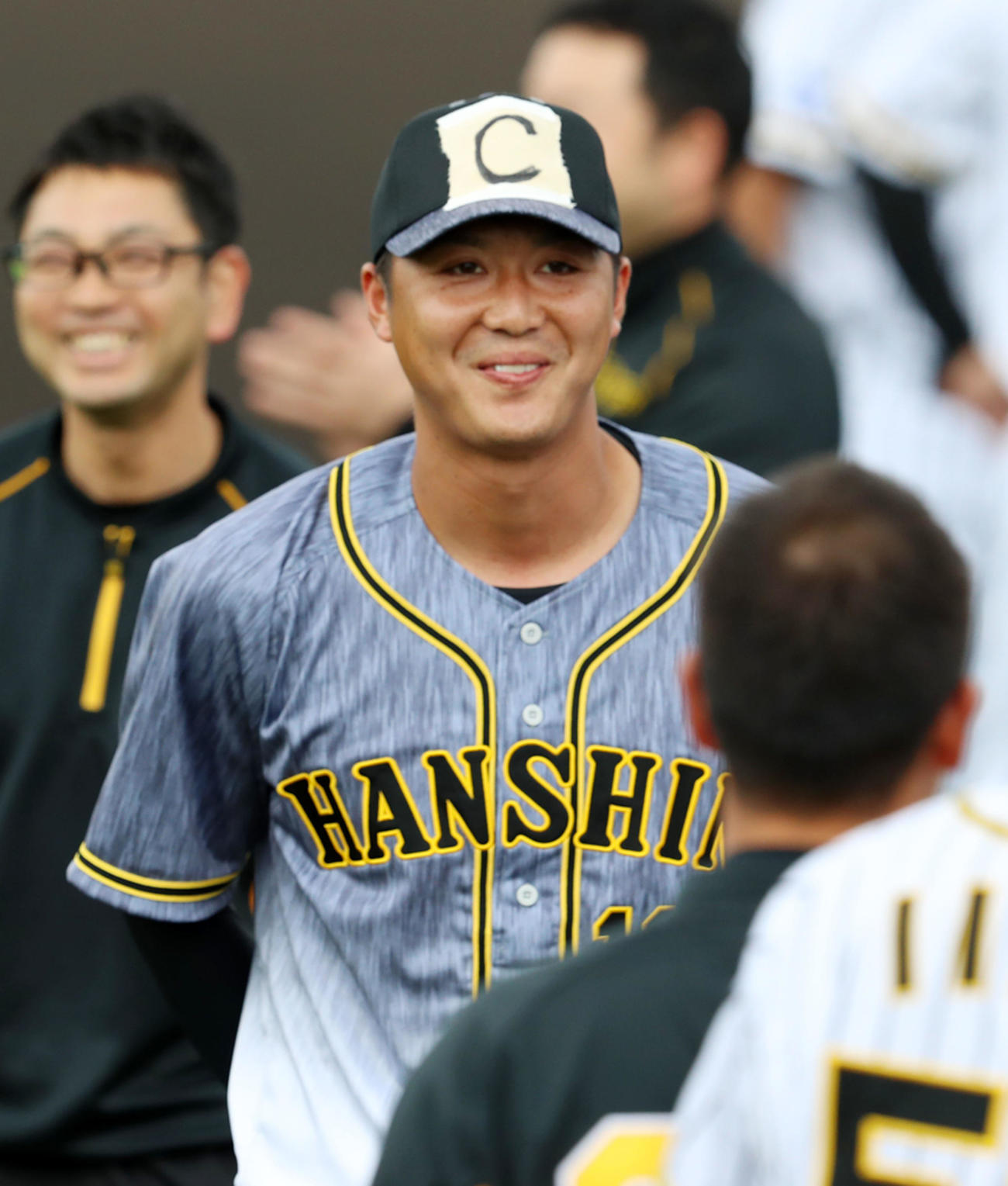 阪神横山雄哉（2020年2月7日撮影）