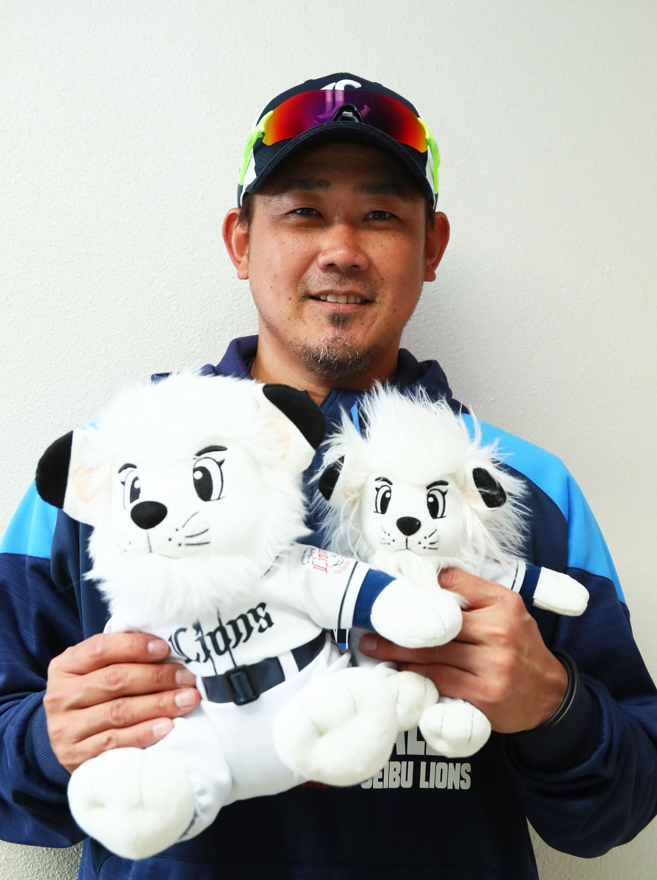 今季への思い、西武への思いを語った松坂（撮影・足立雅史）