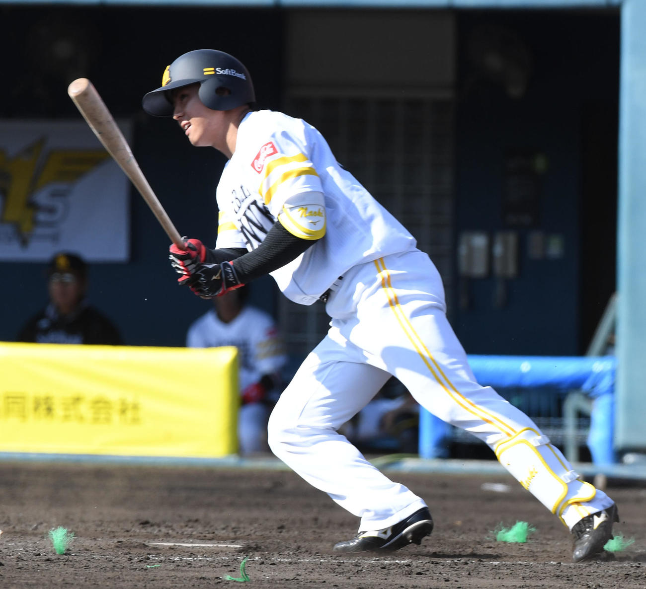 ソフトバンク1位佐藤直樹（2020年2月13日撮影）