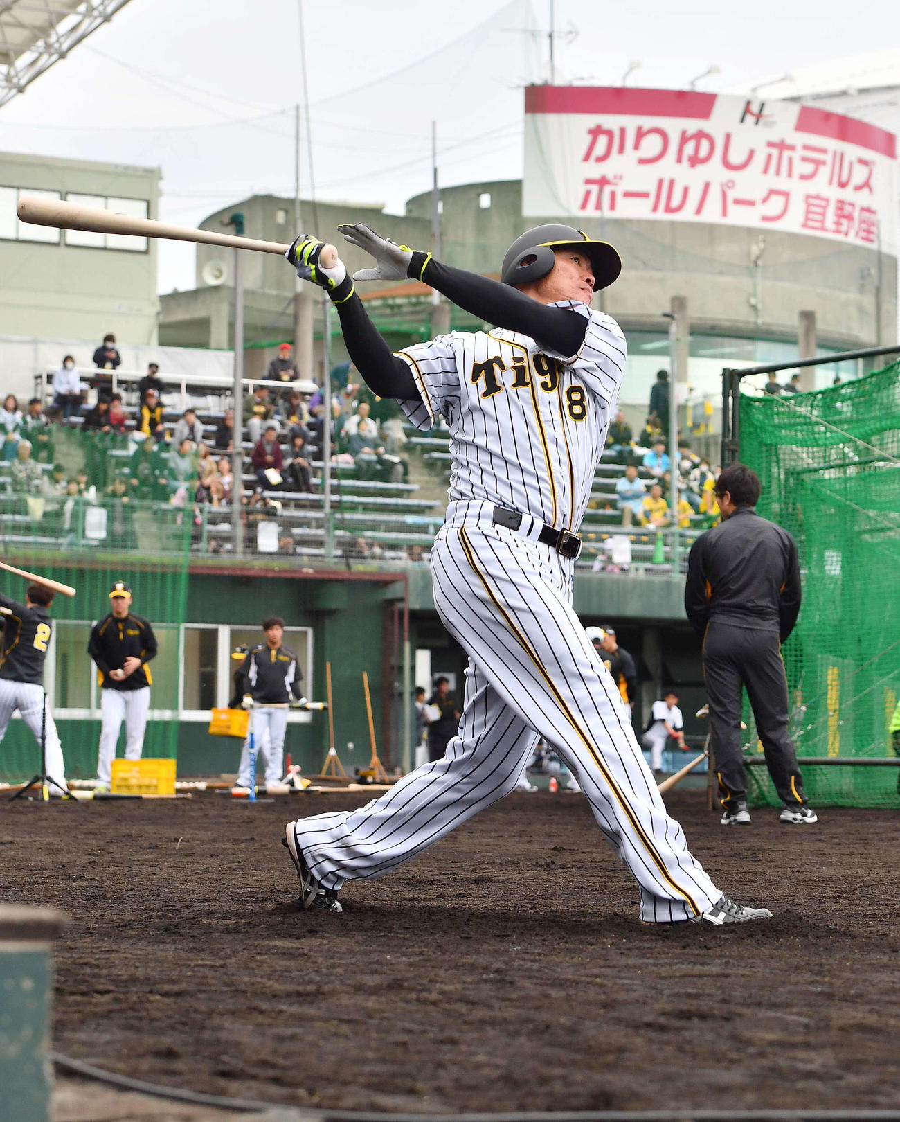 阪神福留孝介（2020年2月3日撮影）