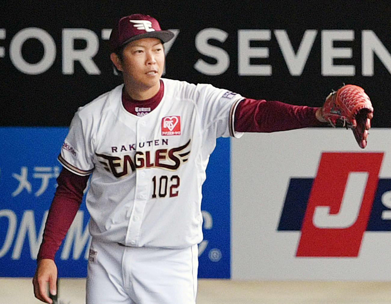 楽天戸村健次打撃投手