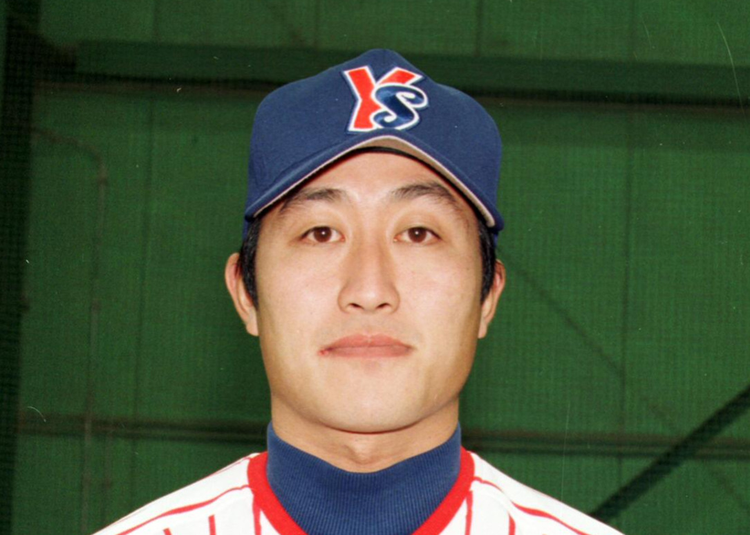 ヤクルト時代のJPアセット証券・野林大樹監督（1998年2月2日撮影）