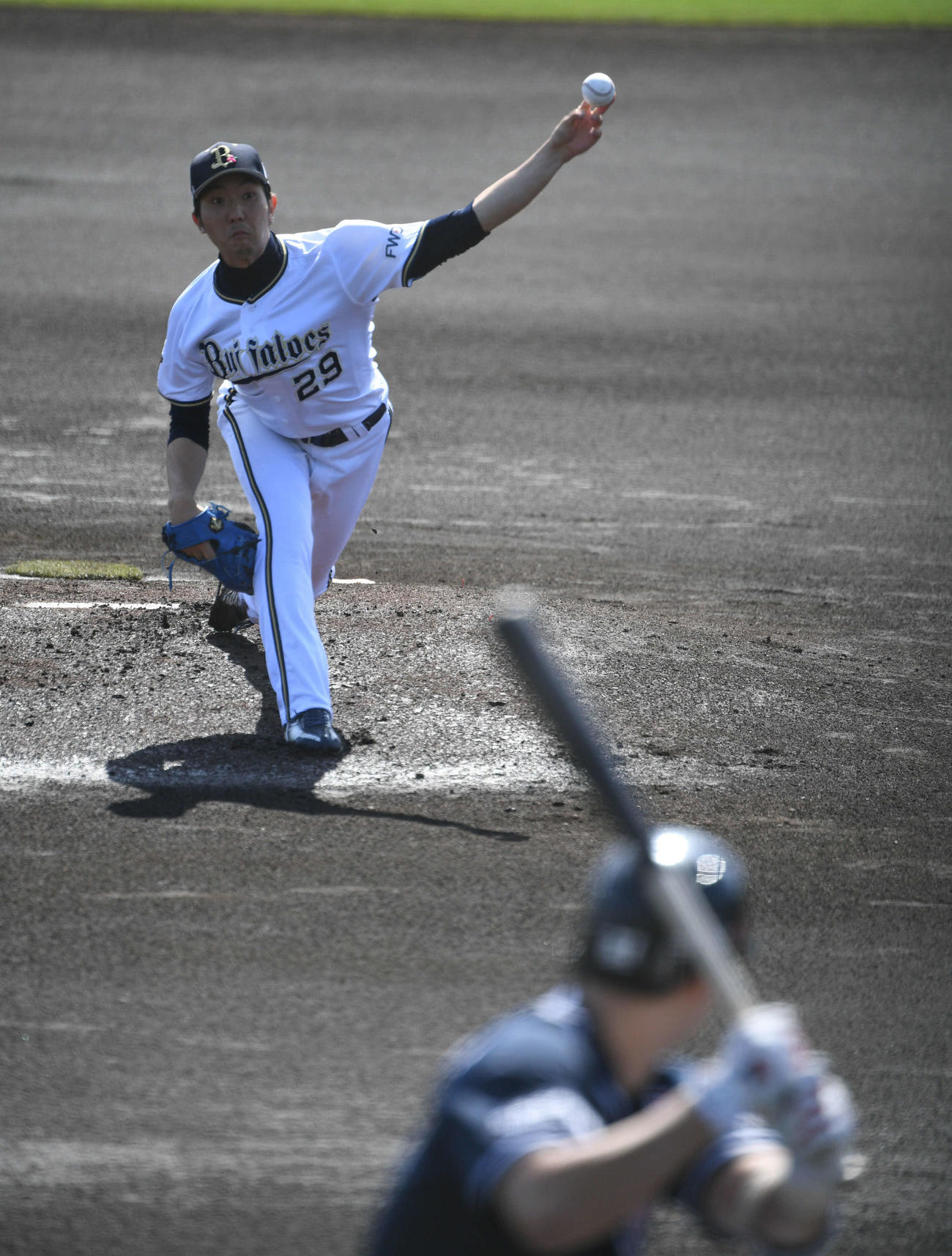 斗山戦に先発したオリックス田嶋（撮影・渦原淳）