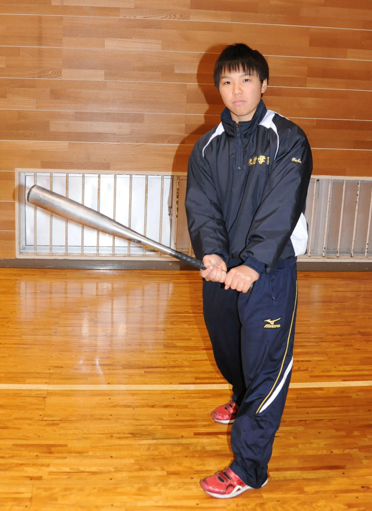 今春、愛知ディオーネへ入団。新人王を狙うと宣言した関（撮影・小林忠）