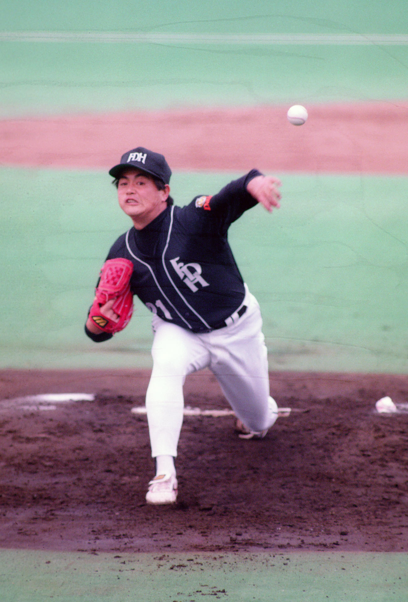 FA移籍1年目で開幕投手を務めたダイエー工藤公康（1995年4月1日撮影）