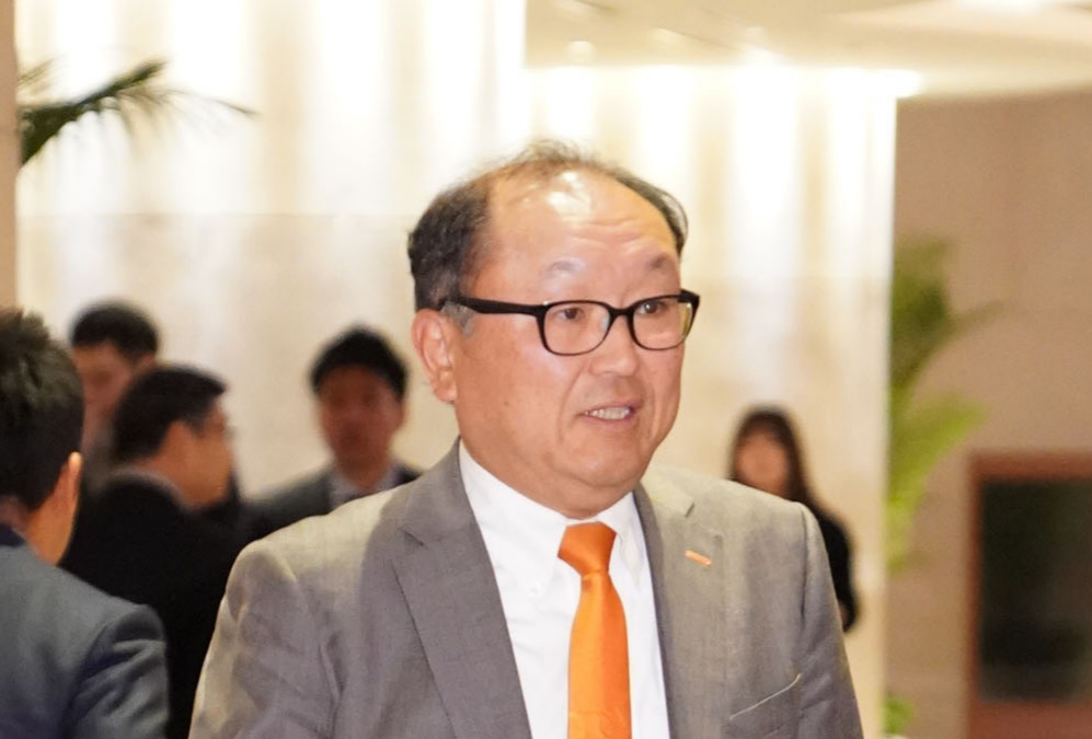 巨人今村司球団社長（2020年1月20日撮影）
