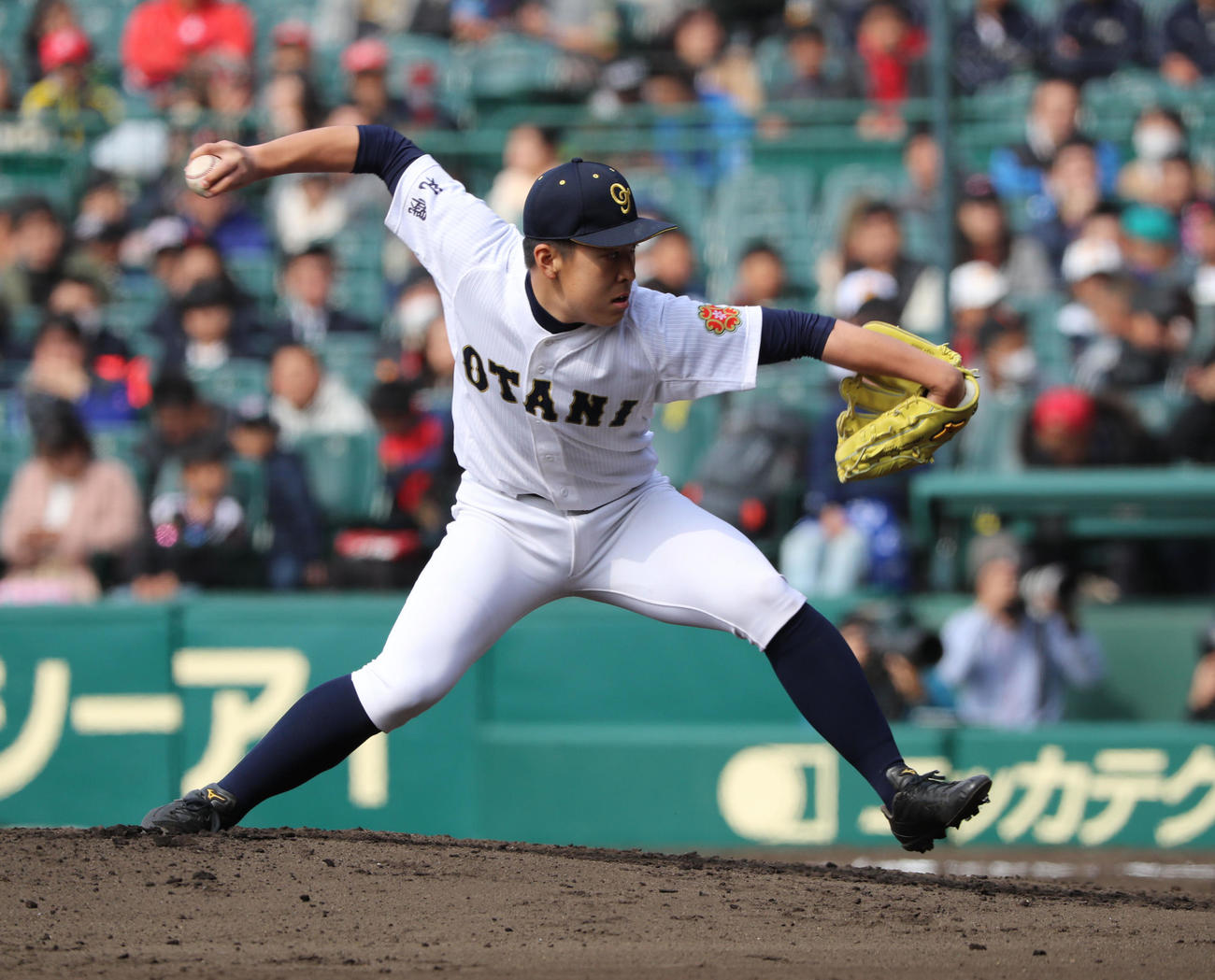 札幌大谷の太田流星（2019年3月29日撮影）