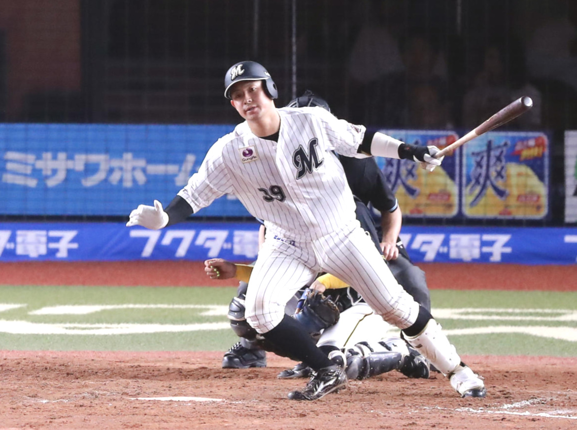 ロッテ吉田（2019年6月6日撮影）
