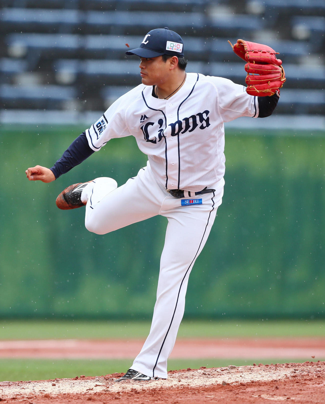 西武対DeNA　5回無失点の好投を見せた西武松本（撮影・足立雅史）