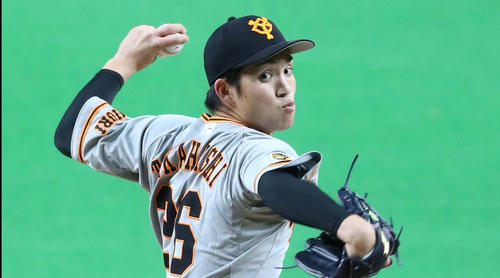 日本ハム対巨人　巨人先発の高橋（撮影・黒川智章）